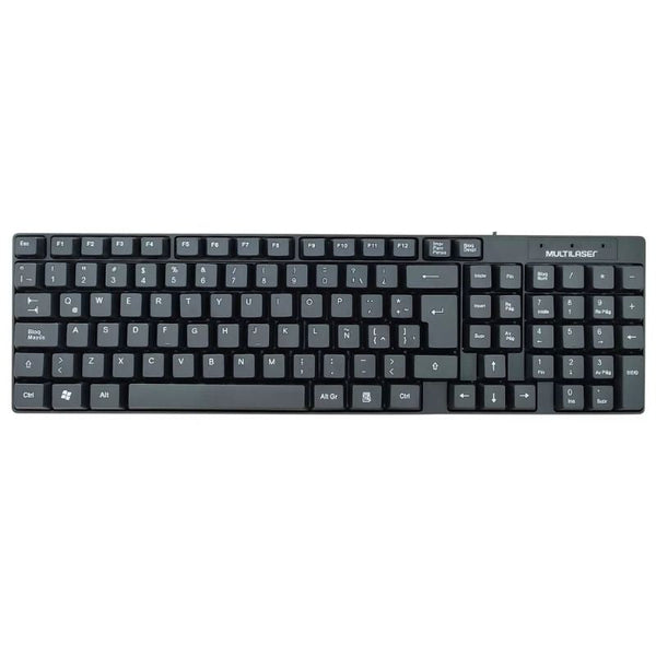 Teclado USB Multilaser Negro / USB