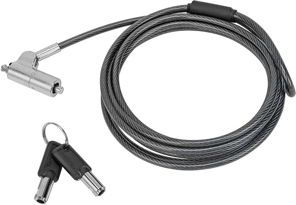 Targus Candado de cable trapezoidal con llave DEFCON® ASP65GLX