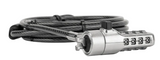 Targus Cable de seguridad - ASP86RGLX (3 en1) 3 conectores de seguridad diferentes