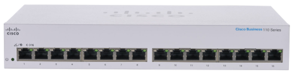 Cisco Switch 16 puertos Gigabit CBS110/16