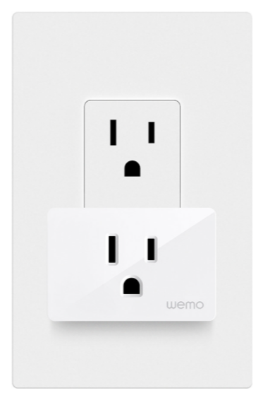 Belkin wemo Wi-Fi smart plug w/voice control (Alexa, Google)
